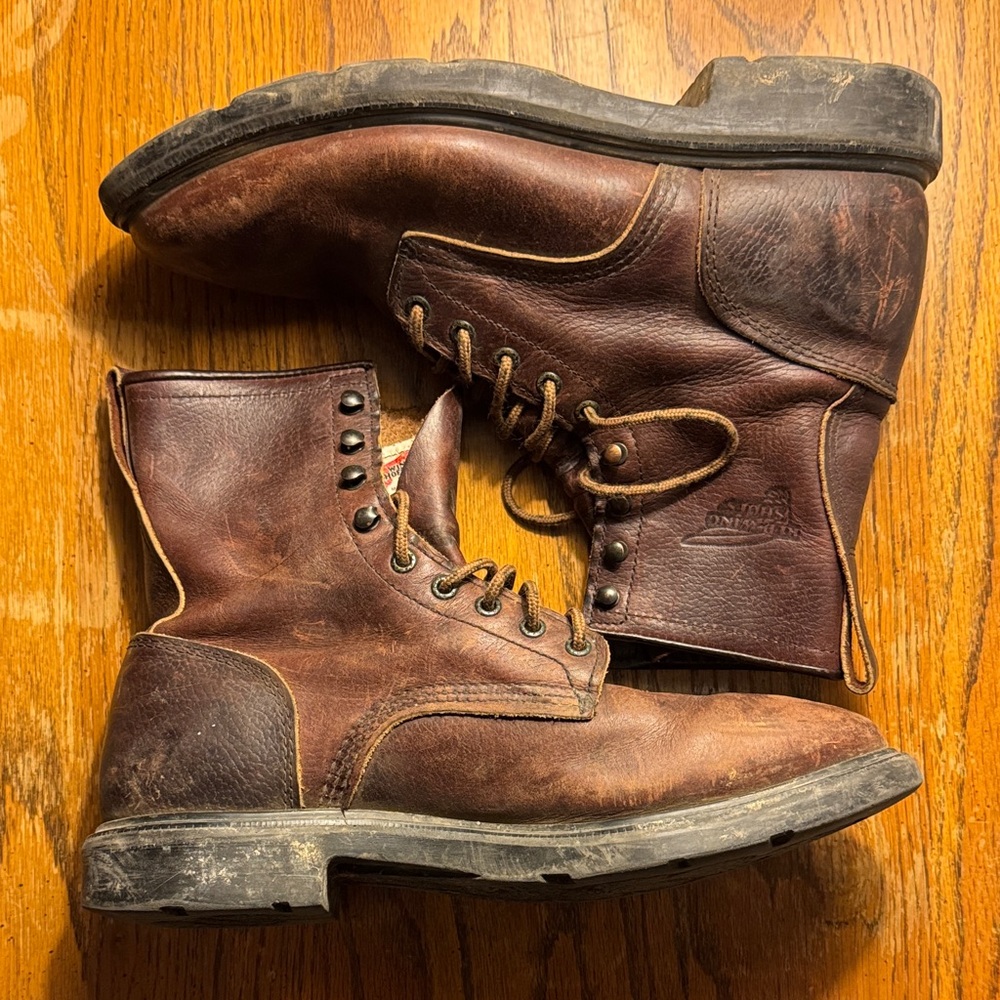 Red Wing Shoes Dark Brown Men's Boots